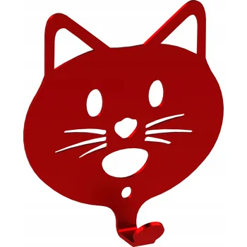 Věšák Šatní ramínko kovový Domer odstíny červené