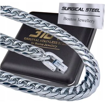 Řetízek BOSTON JEWELLERY® ŘETÍZEK NA KRK Z PRAVÉ CHIRURGICKÉ OCEL 316L Pánské