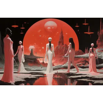 Plakát Plakát Poutníci z jiného světa bez rámu 91,5 x 60 cm