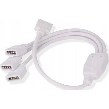 LED páska ROZDĚLOVAČ RGBW rozbočovač 1/3 LED pásku konektor