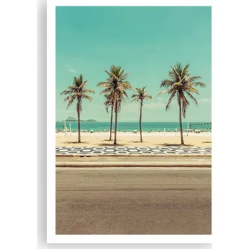 Obraz Plakát na zeď bez rámu 70x100 pláž obraz plakáty do obývacího pokoje ložnice