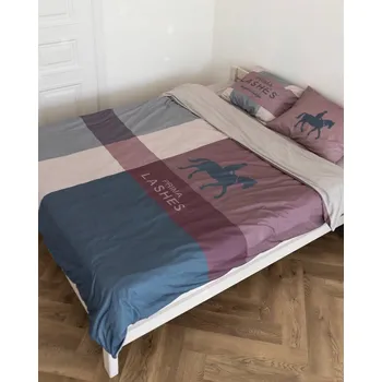 Povlečení Sametové Povlečení 160x200 s prostěradly polštáře 50x70 4 kusy