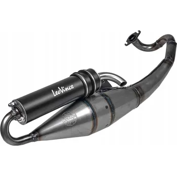 Výfuk pro motocykl Výfuk LeoVince TT Black, Peugeot ležatý (vodorovný motor)