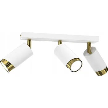 STROPNÍ SVÍTIDLO STROPNÍ SVÍTIDLO TRUBKY KOV GU10 LOFT SPOT BÍLÁ ZLATÁ SOPEL