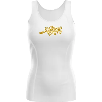 Dámský funkční nátělník LIGHT GOLD bílá Bamboo Ultra