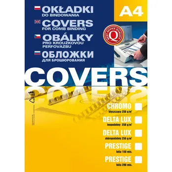 Vazač Desky na vazbu Chromolux A4/100 bílé