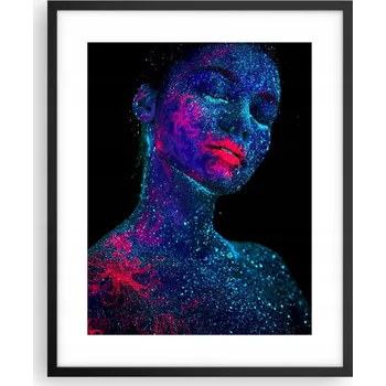 Obraz Obraz plakát na zeď v černém rámu 40x50 abstrakce plakáty do obýváku