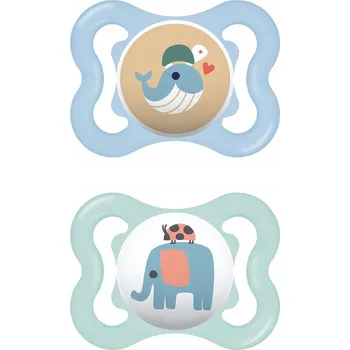 dudlíky Dudlík Mam symetrický silikonový 0+