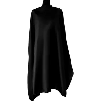 Kadeřnické nůžky Kadeřnická pláštěnka velká černá na patentky pro stříhání vlasů xhair