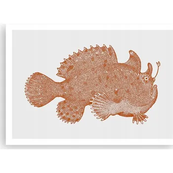 Obraz Plakát na zeď bez rámu 100x70 mořská ryba obraz plakáty obývací pokoj ložnice