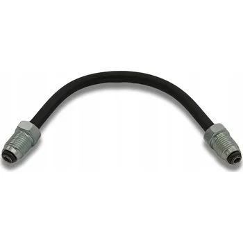 Brzdová hadice Brzdová trubka ocelová v ochranném obalu L=200mm koncovky M10x1 hříbek