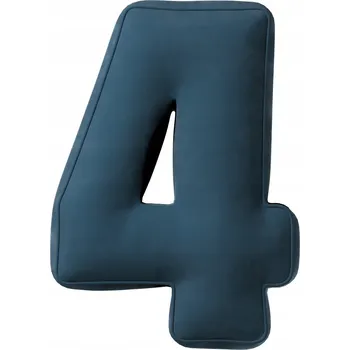 Polštář Polštář s čísly YellowTipi 4, pruská světle modrá