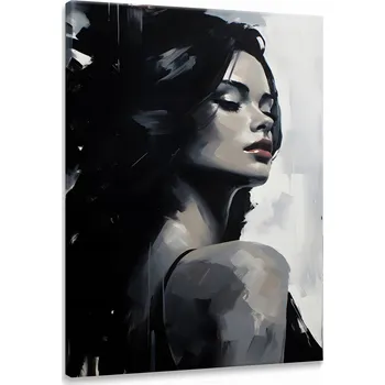 Obraz Obraz Na Plátně Smyslný PORTRET Ženy Abstrakce Styl Glamour 30x40