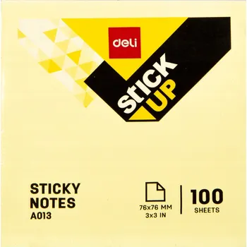 Samolepicí bločky Deli 100 listů