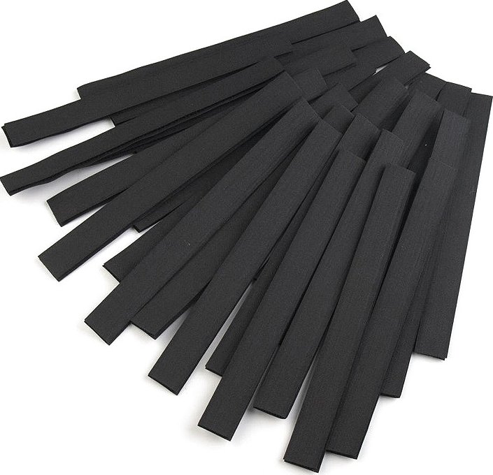 Suchý zip háček + plyš stříhaný šíře 20 mm Varianta: 6 černá, Balení: 25 pár