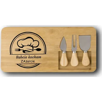 Kuchyňské prkénko Dárek ke Dni prarodičů - s gravírováním prkénko na krájení