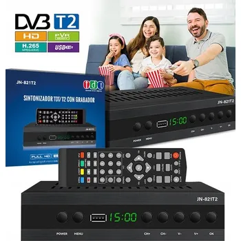 Příjem digitálního pozemního vysílání DEKODÉR TUNER DVB-T DVB-T2 DVB-C POZEMNÍ TELEVIZE PŘIJÍMAČ SADA DÁLKOVÉ OVLÁDÁNÍ