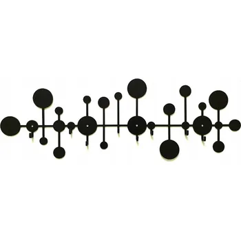 Věšák Šatní ramínko kovový Decolicious černý