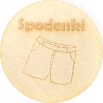 Obraz DŘEVĚNÁ PLAKETA ŠTÍTEK NA ZÁSUVKY KRABIČKA DECOUPAGE PLAKETY 1 KS