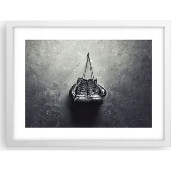 Obraz Obraz plakát v bílém rámu do obýváku 40x30 foto box plakáty na zeď