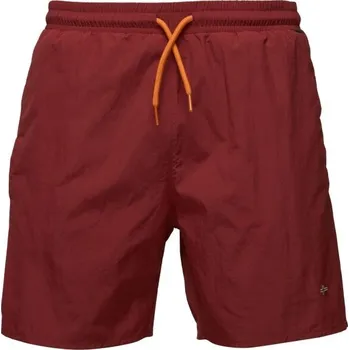 Pánské plavky Pánské koupací šortky Napapijri V-HALDANE M Červená, Oranžová