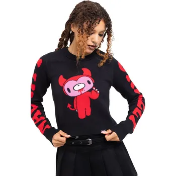 Dámský svetr svetr dámské Gloomy the Naughty Grizzly - Naughty Grizzly - KILLSTAR - KSRA010706 - XL