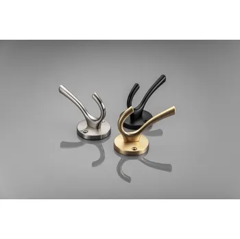 Věšák Věšák GTV RHINO, dvojitý, ZnAl, černý mat WZ-RHINO-20M