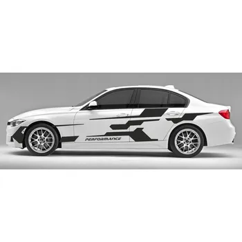 Samolepicí dekorace na vozidlo Samolepky na auto BMW tuning performance