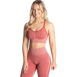 Better Bodies CURVE SCRUNCH BRA CHILI RED MELANGE – sportovní podprsenka Better Bodies červená Velikost: M