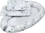 Hnízdečko NEW BABY NEST UNI Šedá