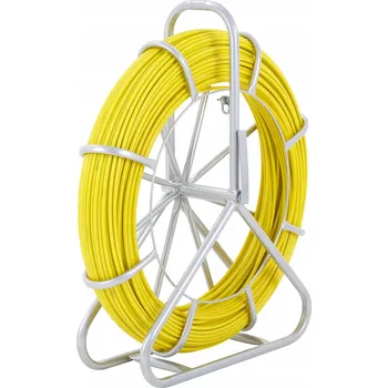 VEVOR Protahovací pero / Instalatérská pružina, žlutá, 730x215x800MM, 17,5KG, vyměnitelné protahovací hlavy