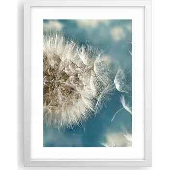Obraz Obraz plakát v bílém rámu do obýváku 30x40 příroda foto plakáty na zeď