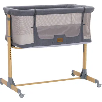 Dětská postýlka Fillikid Přístavná postýlka Crip grey