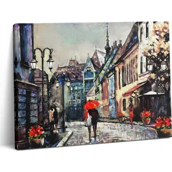 Obraz Plátěný Obraz Canvas do Kuchyně Inspirující Architektura Města 80x60 cm