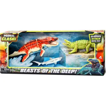 Wiky Primal Clash! Monstra z hlubin dino set 27 cm