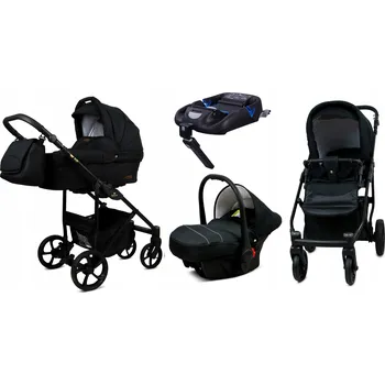Kočárek Kočárek 4v1 BabyLux AIR ALU - sportovní kočárek, hluboká korba, autosedačka ISOFIX