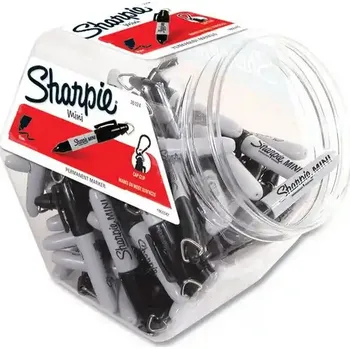 Permanentní popisovač černý Sharpie 72 ks