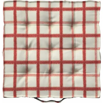 Podsedák Dekoria Sedák Kuba na židli 50 x 50 x 10 cm hnědá