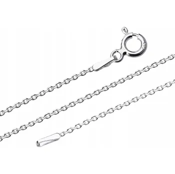 Řetízek Stříbrný kotevní Řetízek Stříbro 925, krátký Stříbro 925, 1,2 mm, 40