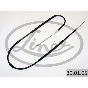 Lanko parkovací brzdy Tažné lanko, parkovací brzda LINEX 39.01.05