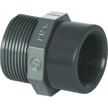 PVC tvarovka - Redukce 1 1/4“ ext. x 1“ int.