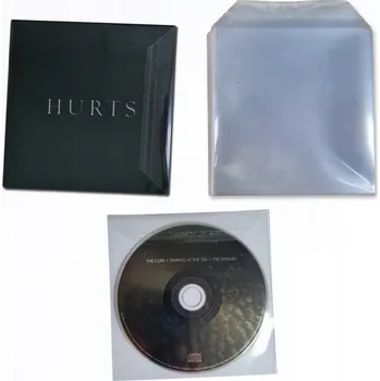 Příslušenství pro datový nosič Obaly a fólie na singly, obaly na CD, DVD / Kartonové obaly / Pouze disk 50 Ks