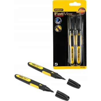 Permanentní popisovač černý Stanley 2 ks