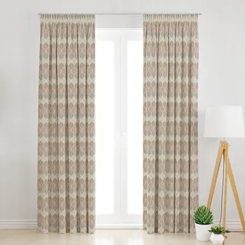 Obraz Závěs polozatemňovací s řasící páskou, na žabky 145 cm x 270 cm