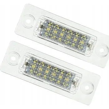 Osvětlení SPZ LED SVĚTLA OSVĚTLENÍ SPZ PASSAT B5 FL SEDAN B6 KOMBI TOURAN CADDY SUPERB