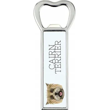 Otvírák Otvírák na láhve s motivem Cairn Terriera - geometrický design