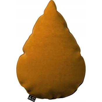 Polštář Žlutý Tipi Polštář ve tvaru kapky - Velvet