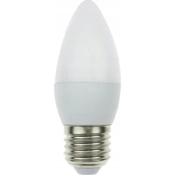 Žárovka ŻARÓWKA LED E27 5W 6500K SVÍČKA STUDENÁ BÍLÁ 5W = 40W