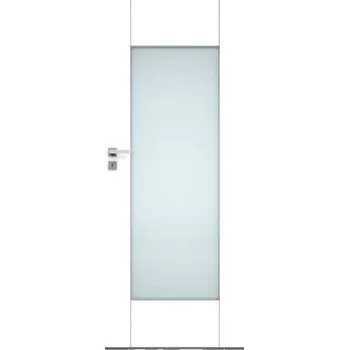 Interiérové dveře Interiérové rámové dveře Verso 3 s obdelným a horizontálním prosklením. Dveře mají rám z MDF desky.