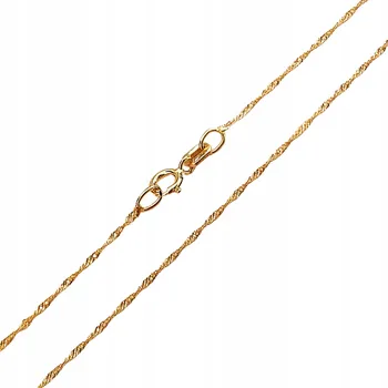 Řetízek Lovrin Řetízek zlatý Lovrin klasický singapur 585 50 cm